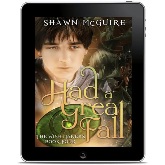 Ebook cover of 'Had a Great Fall' by Shawn McGuire on a tablet screen.
