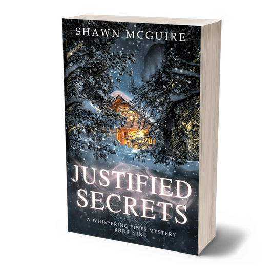Paperback cover of 'Justified Secrets' by Shawn McGuire