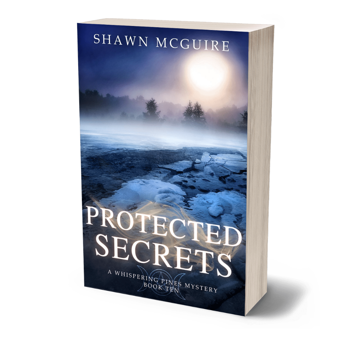 Paperback cover of 'Protected Secrets' by Shawn McGuire
