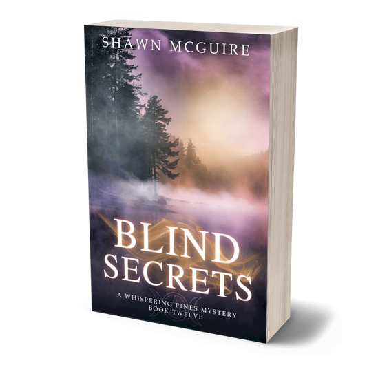 Paperback cover of 'Blind Secrets' by Shawn McGuire